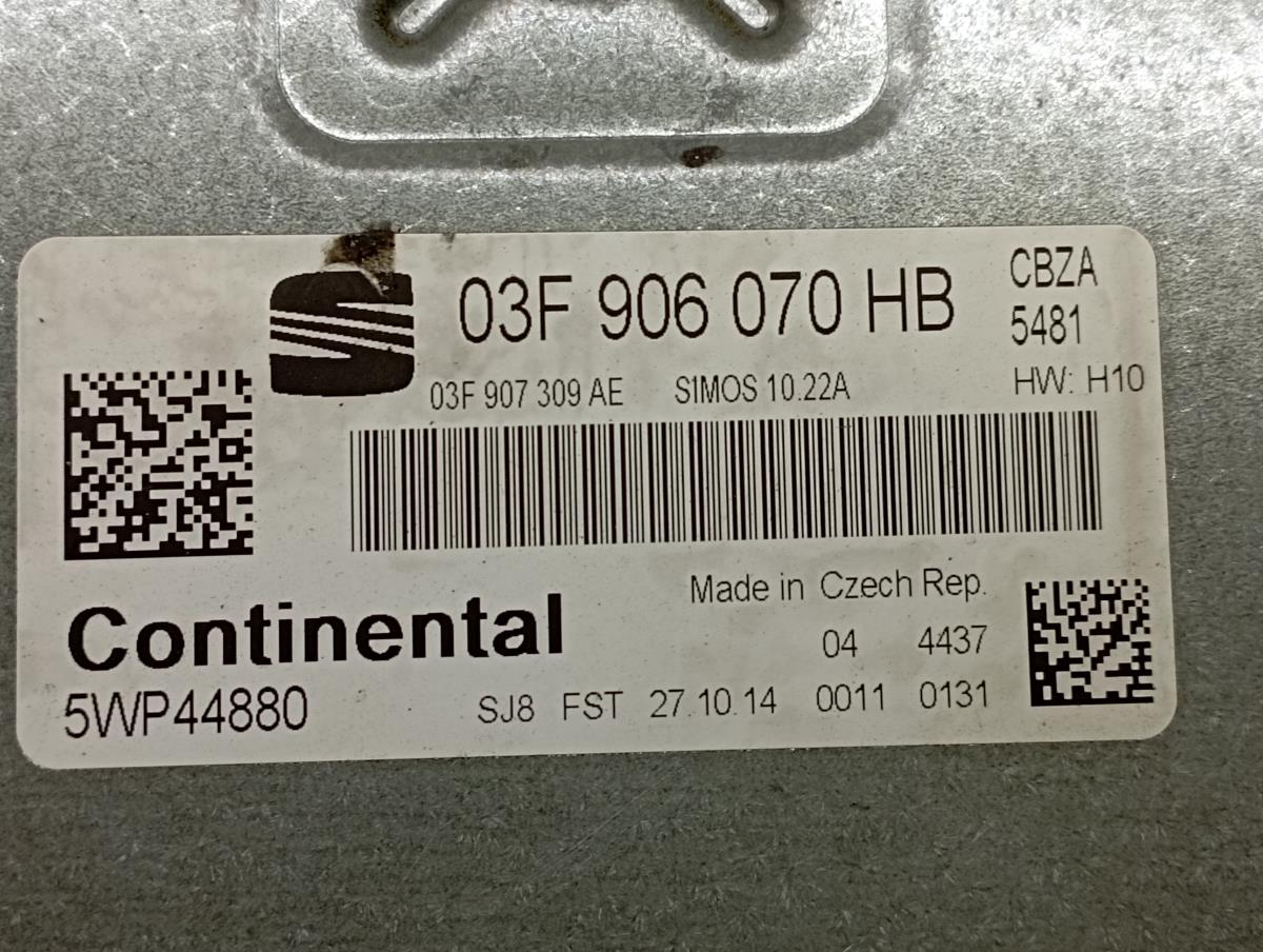 Centralina motor / ECU SEAT Ibiza IV (6J5, 6P1) Imagem-3