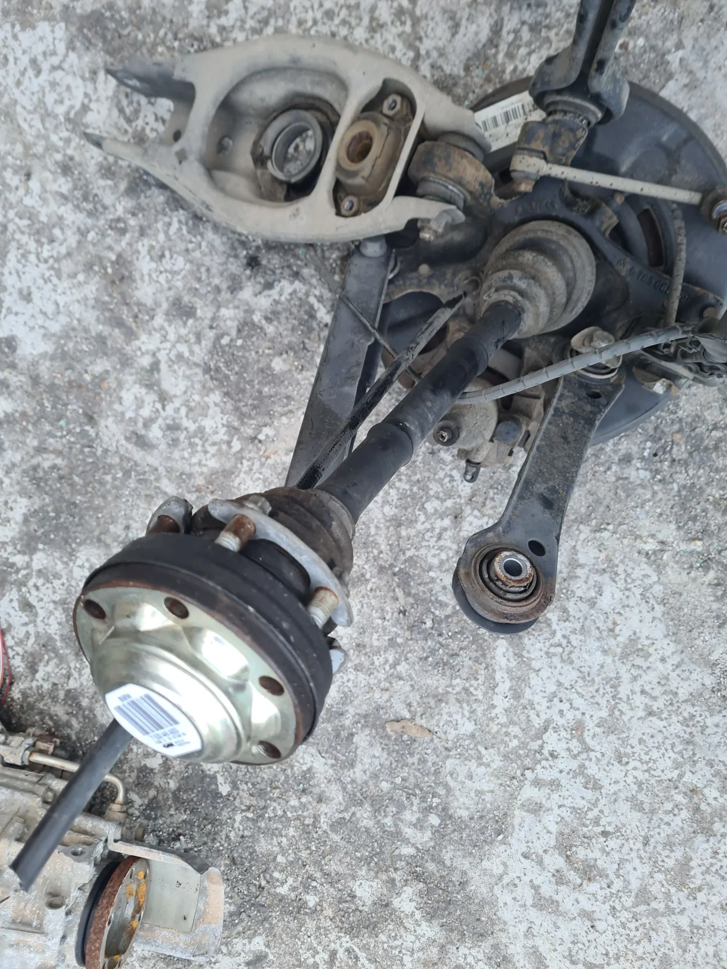 Left rear driveshaft BMW 3 (E90)