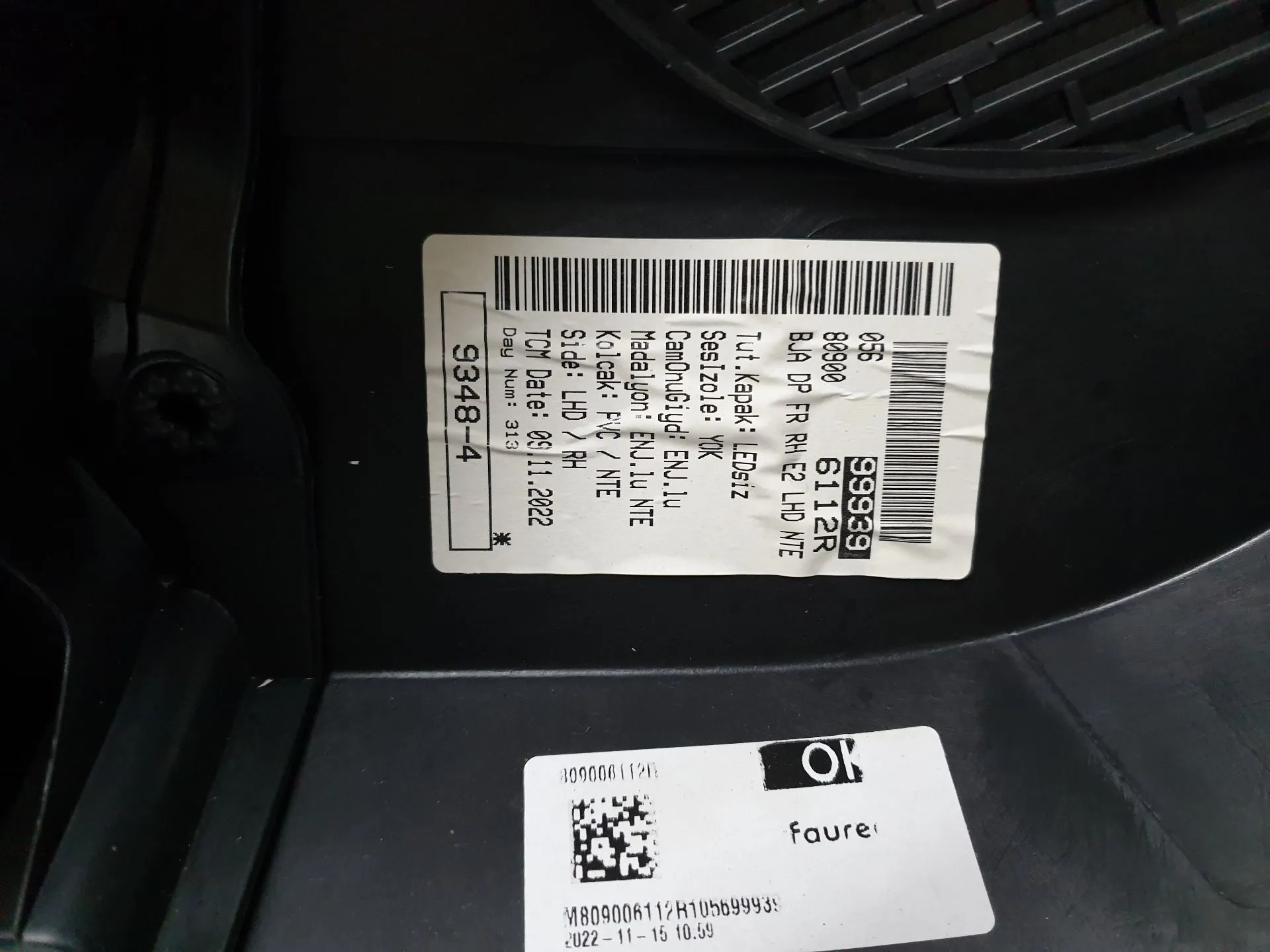 Panneau de porte avant Droite RENAULT Clio V (BF_) Imagem-8