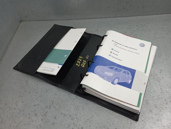 Borsa con manuale dell’utente del veicolo VOLKSWAGEN Golf VI (5K1) Imagem-1