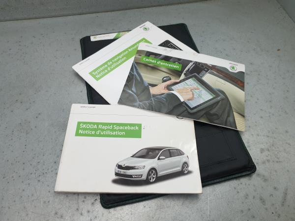 Borsa con manuale dell’utente del veicolo SKODA Rapid Spaceback (NH1) Imagem-1
