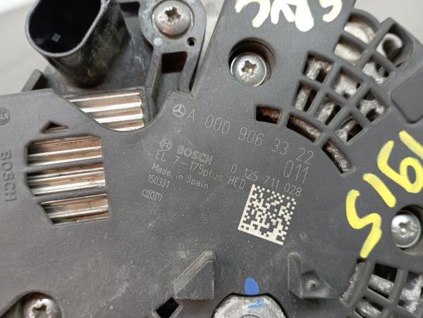 Alternador MERCEDES-BENZ Classe A (W176) Imagem-3