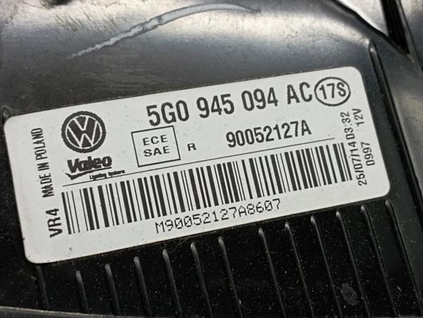 Fanale Destro Baule VOLKSWAGEN Golf VII (5G1, BQ1, BE1, BE2) Imagem-3