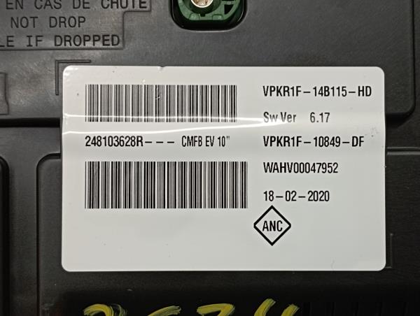 Quadrante / painel de instrumentos RENAULT Zoe (BFM_) Imagem-3