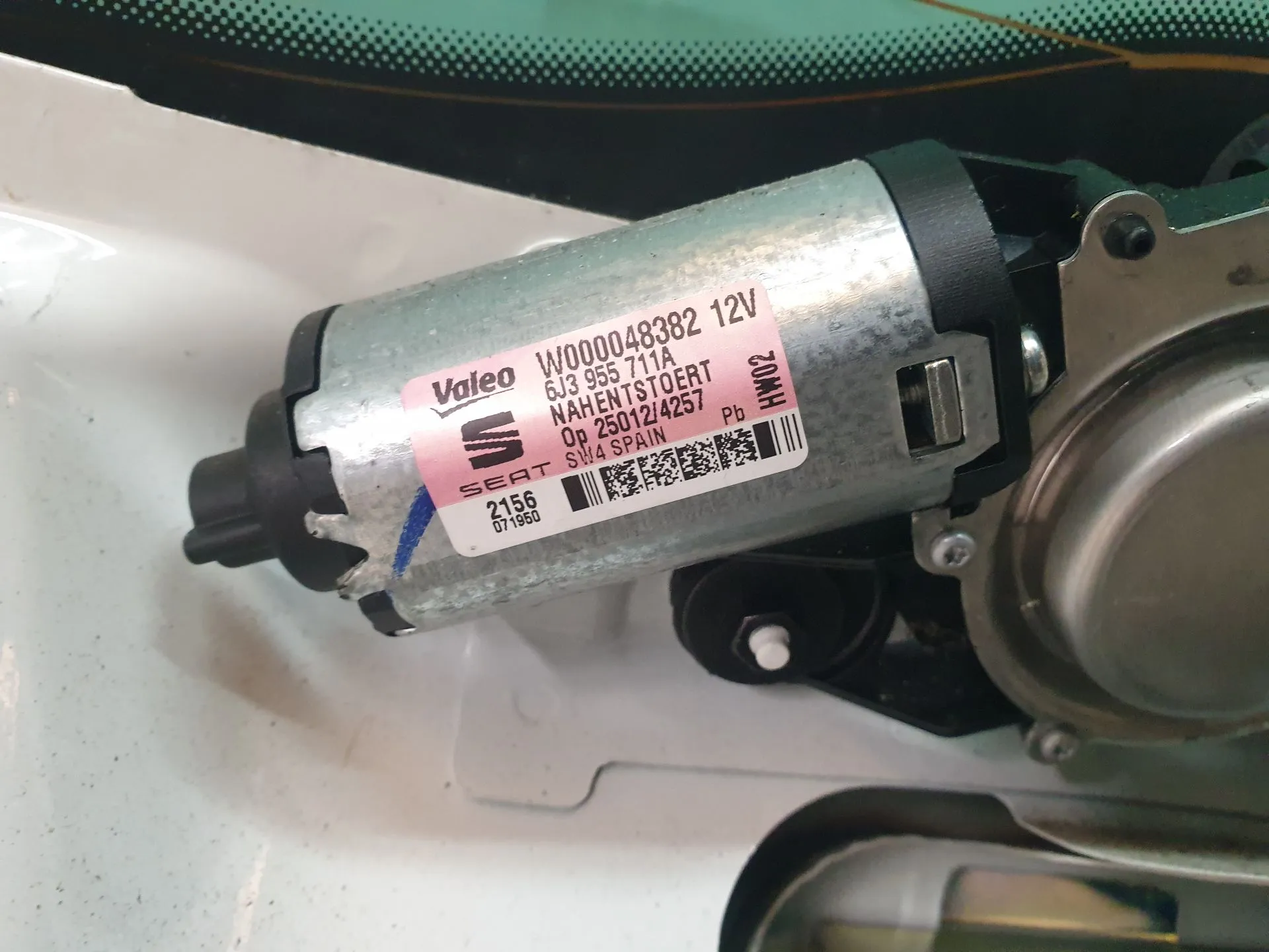 Motor limpiaparabrisas Trasero SEAT Ibiza IV (6J5, 6P1) Imagem-1