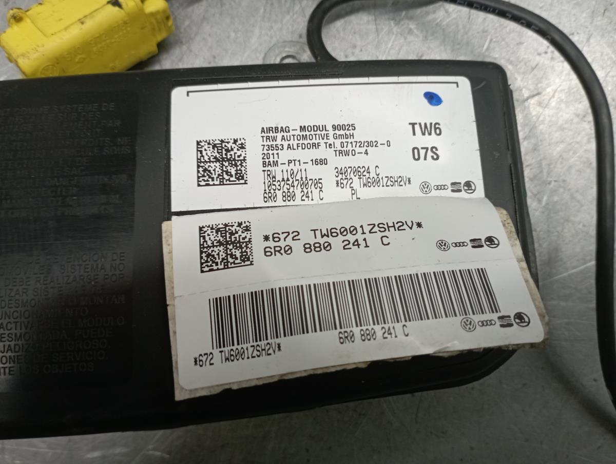 Airbag Guache VOLKSWAGEN Polo (6R, 6C) Imagem-3