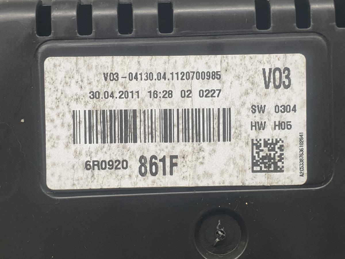 Quadrante / painel de instrumentos VOLKSWAGEN Polo (6R, 6C) Imagem-4