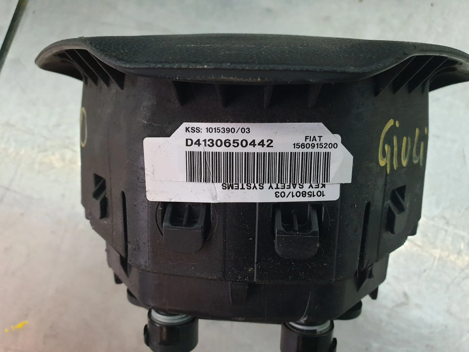 Steering Wheel Airbag ALFA ROMEO Giulietta (940_) Imagem-4