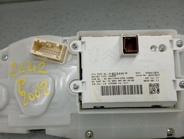 Quadrante / painel de instrumentos PEUGEOT 2008 I (CU_) Imagem-7