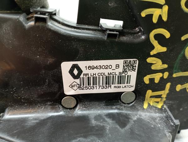 Serratura / chiusura posteriore Sinistra RENAULT Megane IV (B9A/M_) Imagem-3