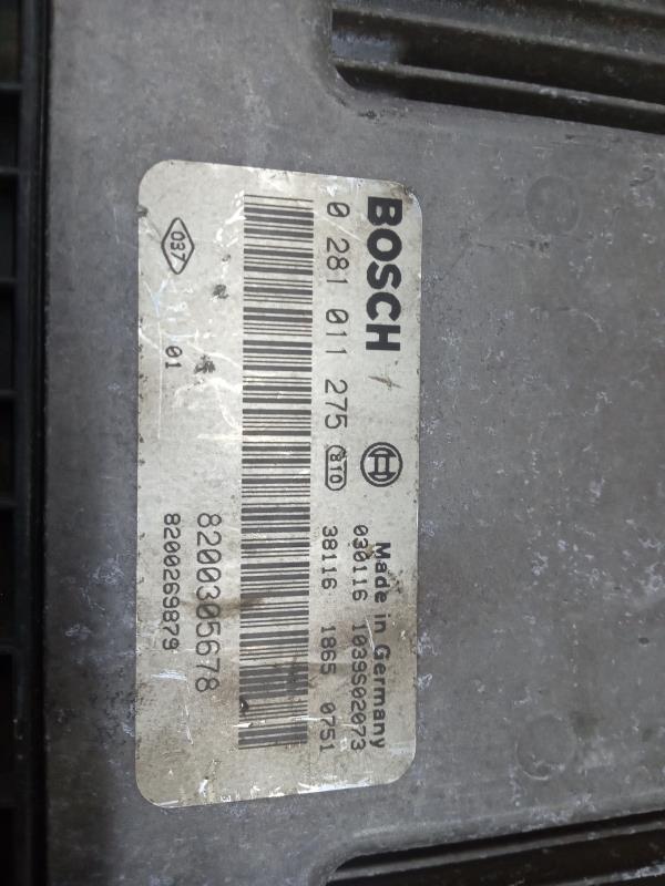 Centralina motor / ECU RENAULT Megane II (BM0/1_, CM0/1_) Imagem-3