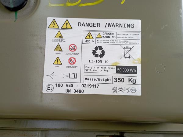 Bateria EV (Alta Tensão - Veículo Eletrico) CITROËN C4 III Imagem-5
