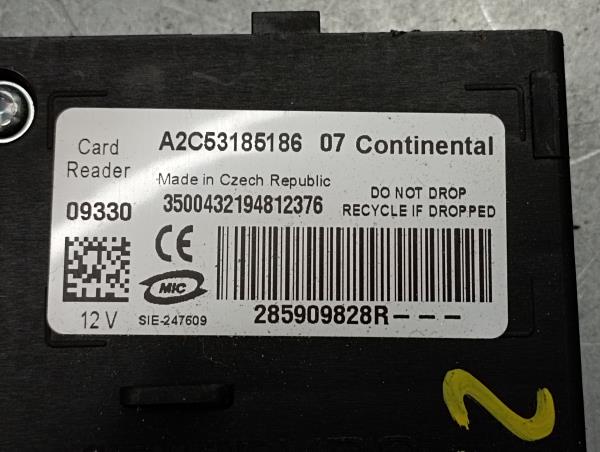 Ignition key reader RENAULT Megane III Grandtour (KZ0/1) Imagem-3