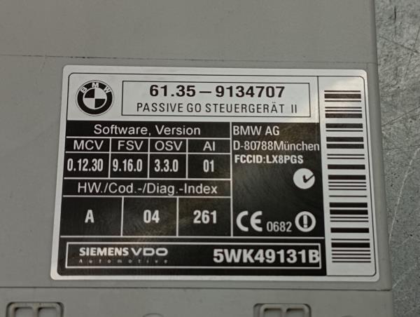 Comfort Unit Module BMW X6 (E71, E72) Imagem-3