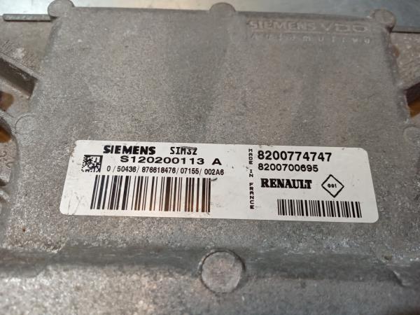 Centralina motor / ECU RENAULT Twingo II (CN0_) Imagem-3