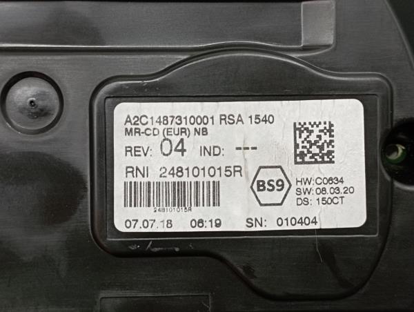 Quadrante / painel de instrumentos RENAULT Talisman (L2M_) Imagem-4