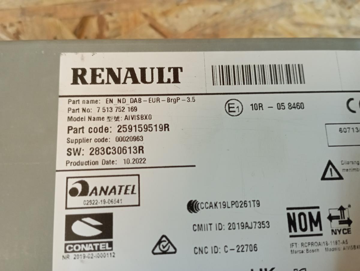 Radio / Autoradio RENAULT Captur II Imagem-7