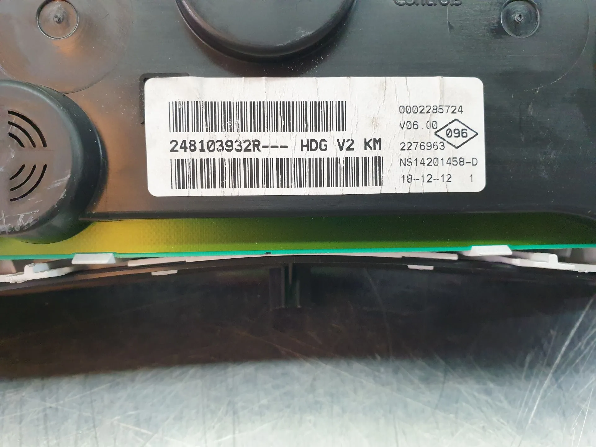 Quadrante / painel de instrumentos DACIA Lodgy (JS_) Imagem-5