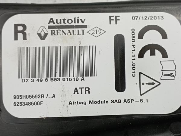 Airbag Derecho RENAULT Clio IV (BH_) Imagem-2