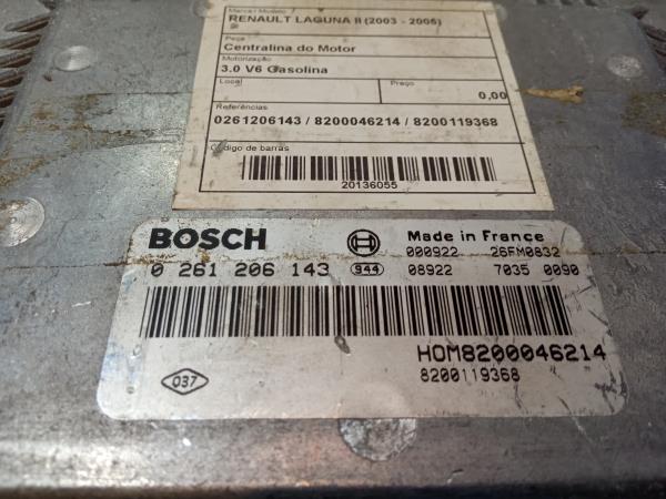 Centralina motor / ECU RENAULT Laguna II (BG0/1_) Imagem-3