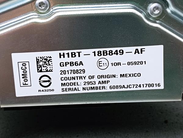 Amplificador de Altavoz FORD Fiesta VII (HJ, HF) Imagem-4