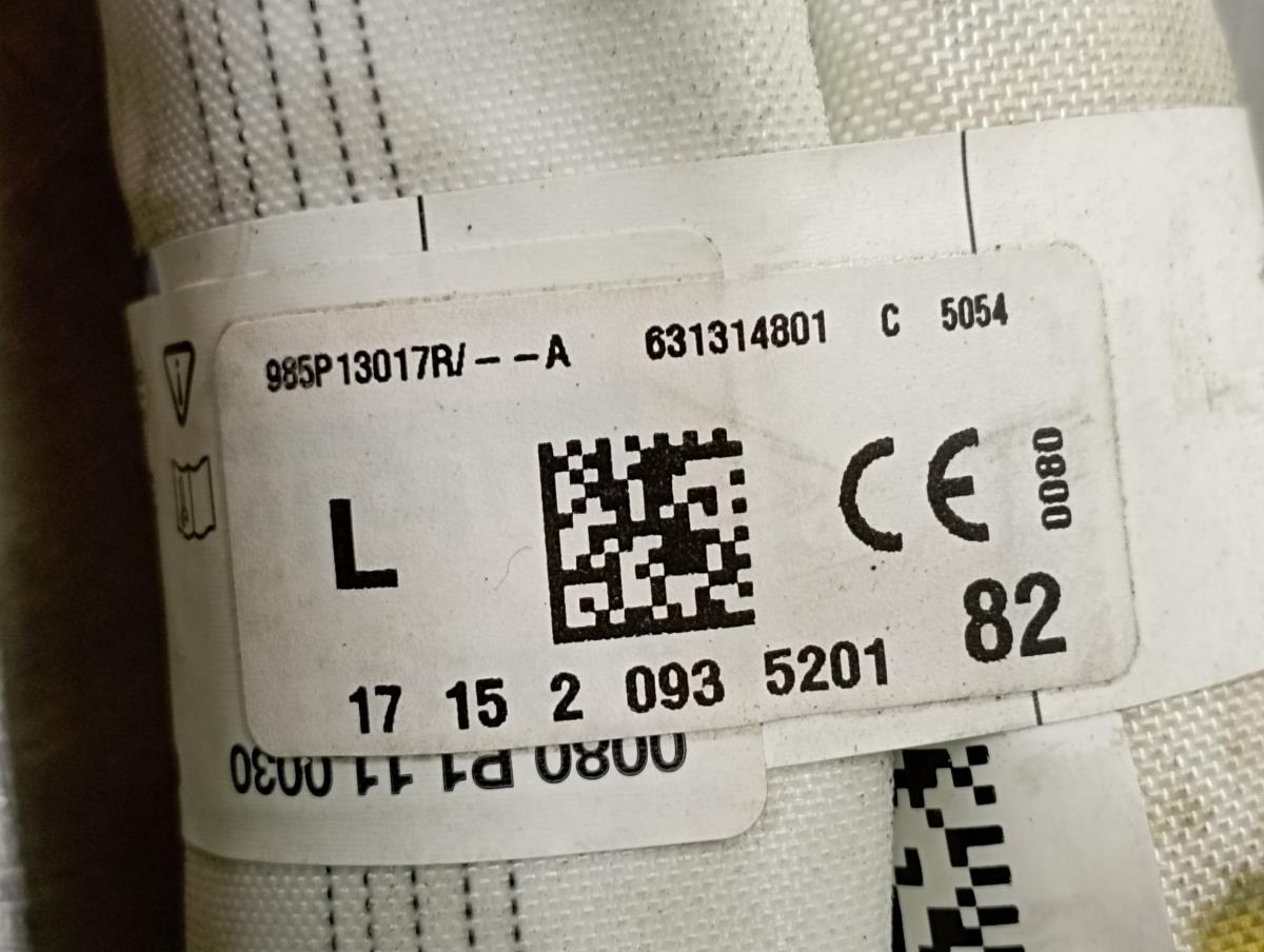 Airbag Rideau Guache RENAULT Megane IV (B9A/M_) Imagem-3