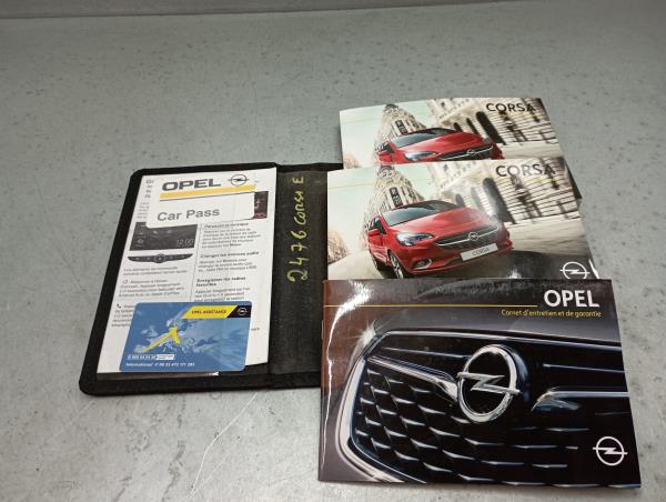 Borsa con manuale dell’utente del veicolo OPEL Corsa E Imagem-2
