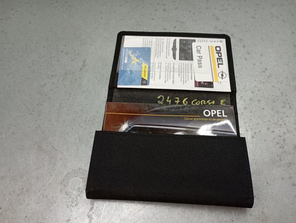 Borsa con manuale dell’utente del veicolo OPEL Corsa E Imagem-1
