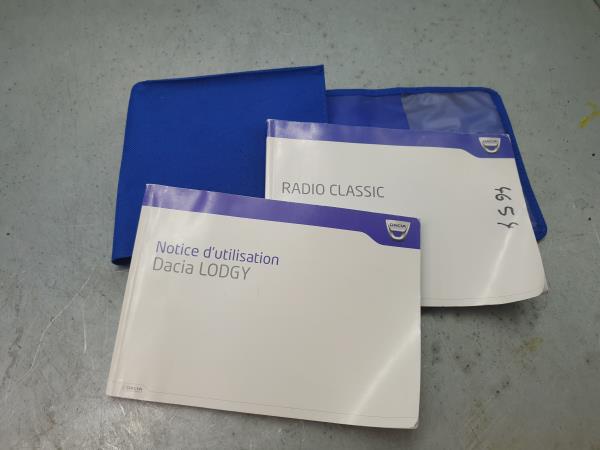 Borsa con manuale dell’utente del veicolo DACIA Lodgy (JS_) Imagem-1