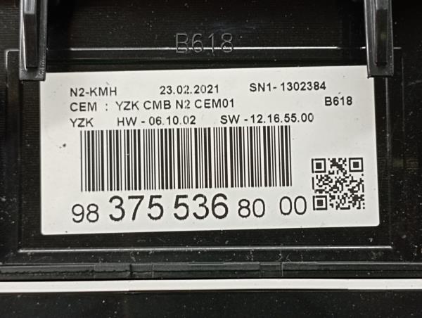 Quadrante / painel de instrumentos CITROËN C3 III (SX) Imagem-3