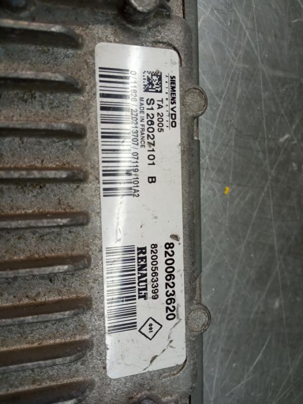 Centralina motor / ECU RENAULT Megane II (BM0/1_, CM0/1_) Imagem-3