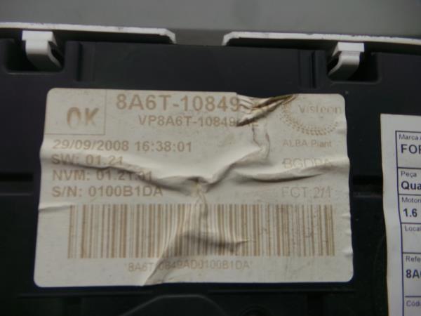 Quadrante / painel de instrumentos FORD Fiesta VI (CB1, CCN) Imagem-3