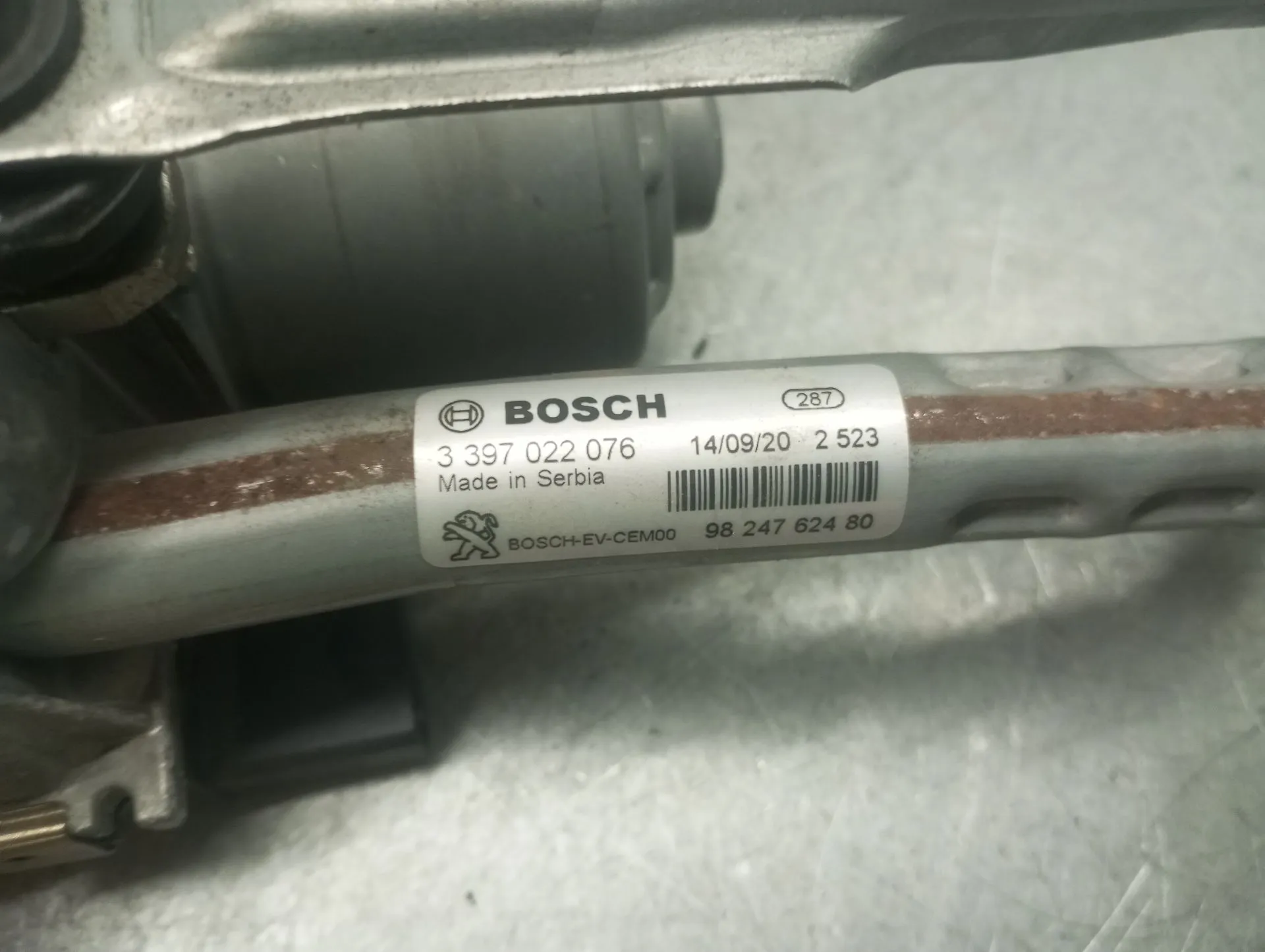 Motor limpa vidros frente CITROËN C5 Aircross Imagem-2