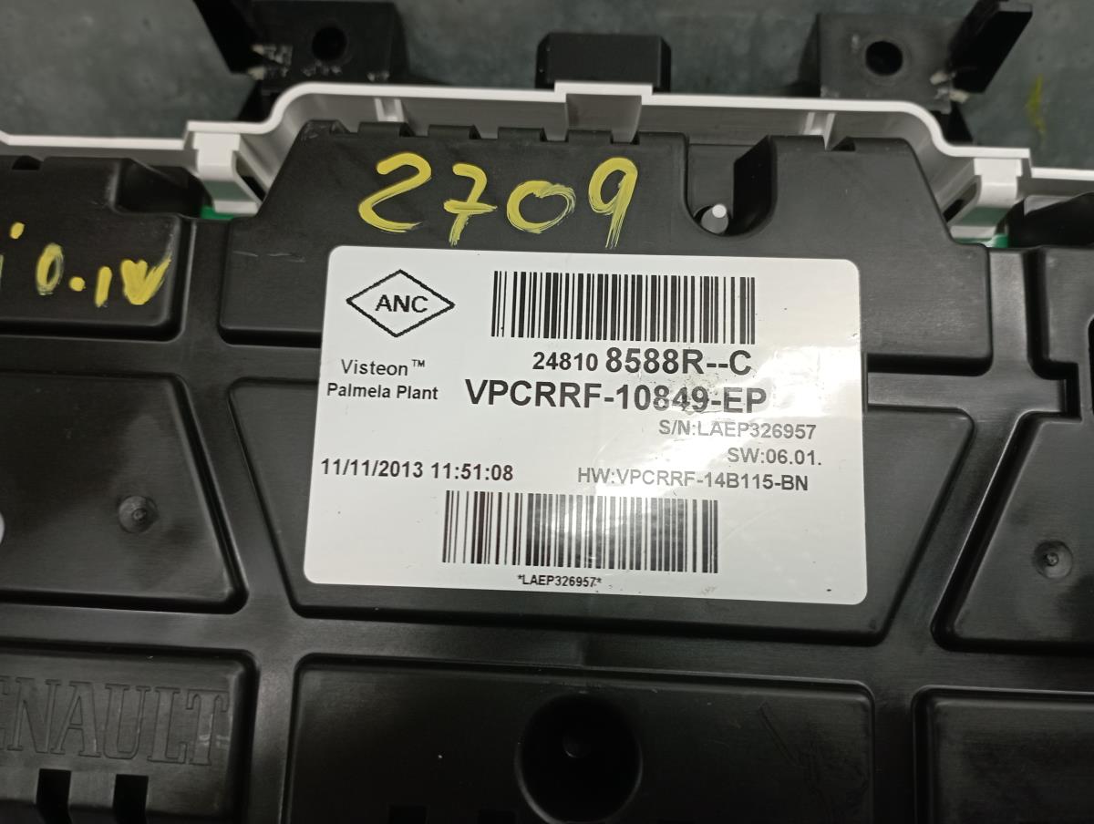 Quadrante / painel de instrumentos RENAULT Clio IV (BH_) Imagem-5
