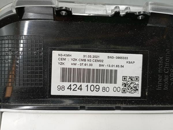 Quadrante / painel de instrumentos PEUGEOT Rifter Imagem-6