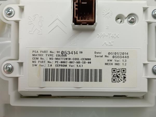 Quadrante / painel de instrumentos PEUGEOT 2008 I (CU_) Imagem-5