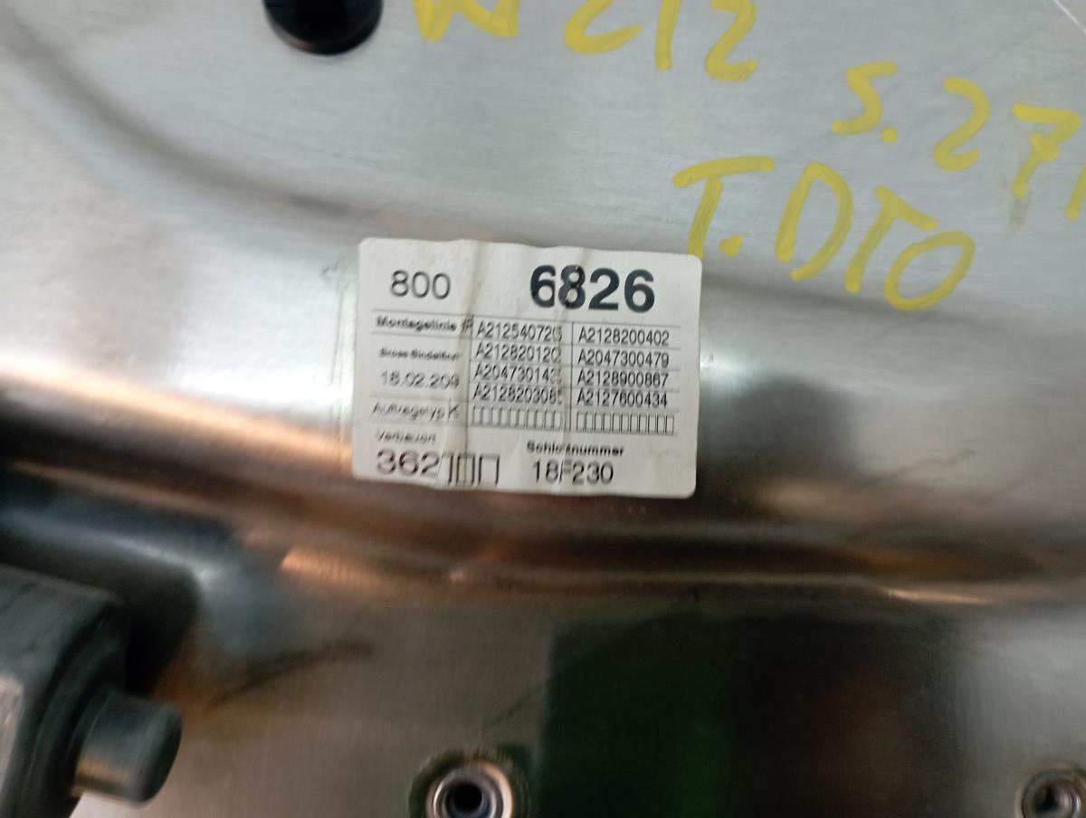 Right rear window regulator MERCEDES-BENZ Classe E (W212) Imagem-3