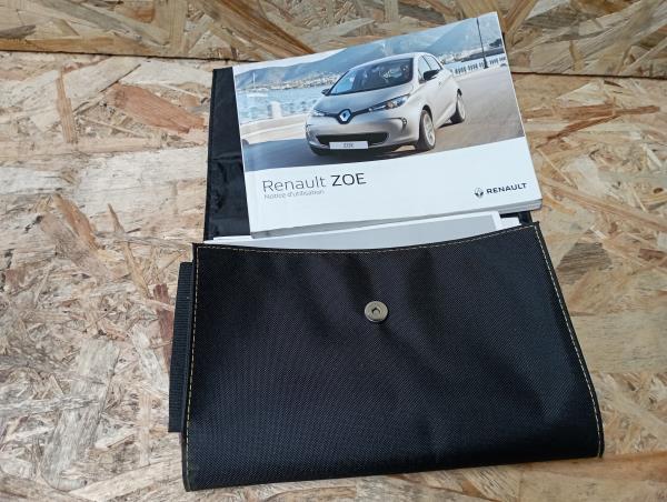 Borsa con manuale dell’utente del veicolo RENAULT Zoe (BFM_) Imagem-1