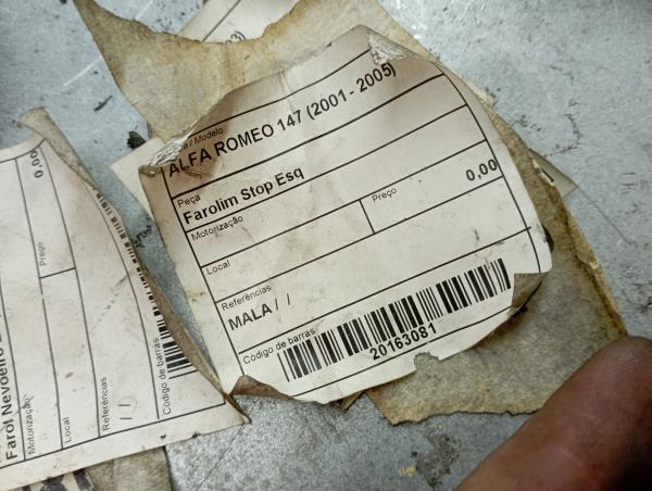 Feu de coffre Gauche ALFA ROMEO 147 (937_)