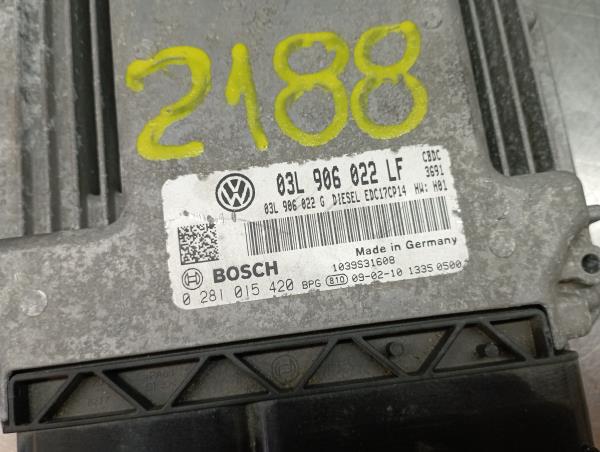 Centralina motor / ECU VOLKSWAGEN Golf VI (5K1) Imagem-3