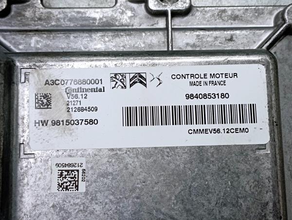 Centralina motor / ECU PEUGEOT 208 II Imagem-3