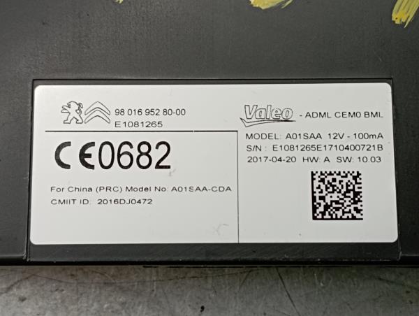 Módulo confort PEUGEOT 308 SW II Imagem-3