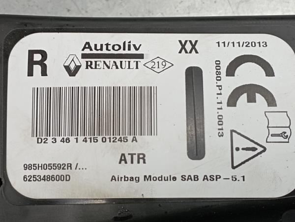 Airbag Derecho RENAULT Clio IV (BH_) Imagem-2