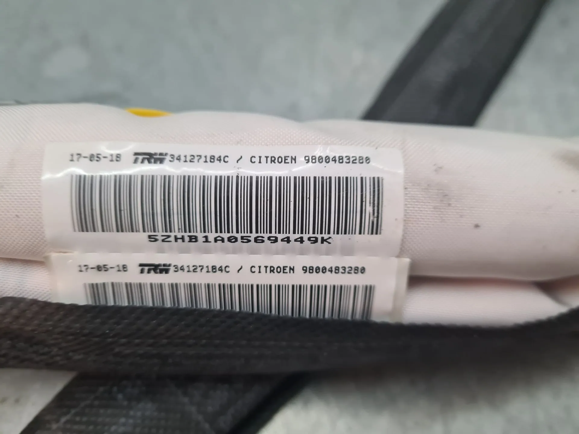 Airbag a Tendina Sinistra CITROËN C4 Picasso II Imagem-2