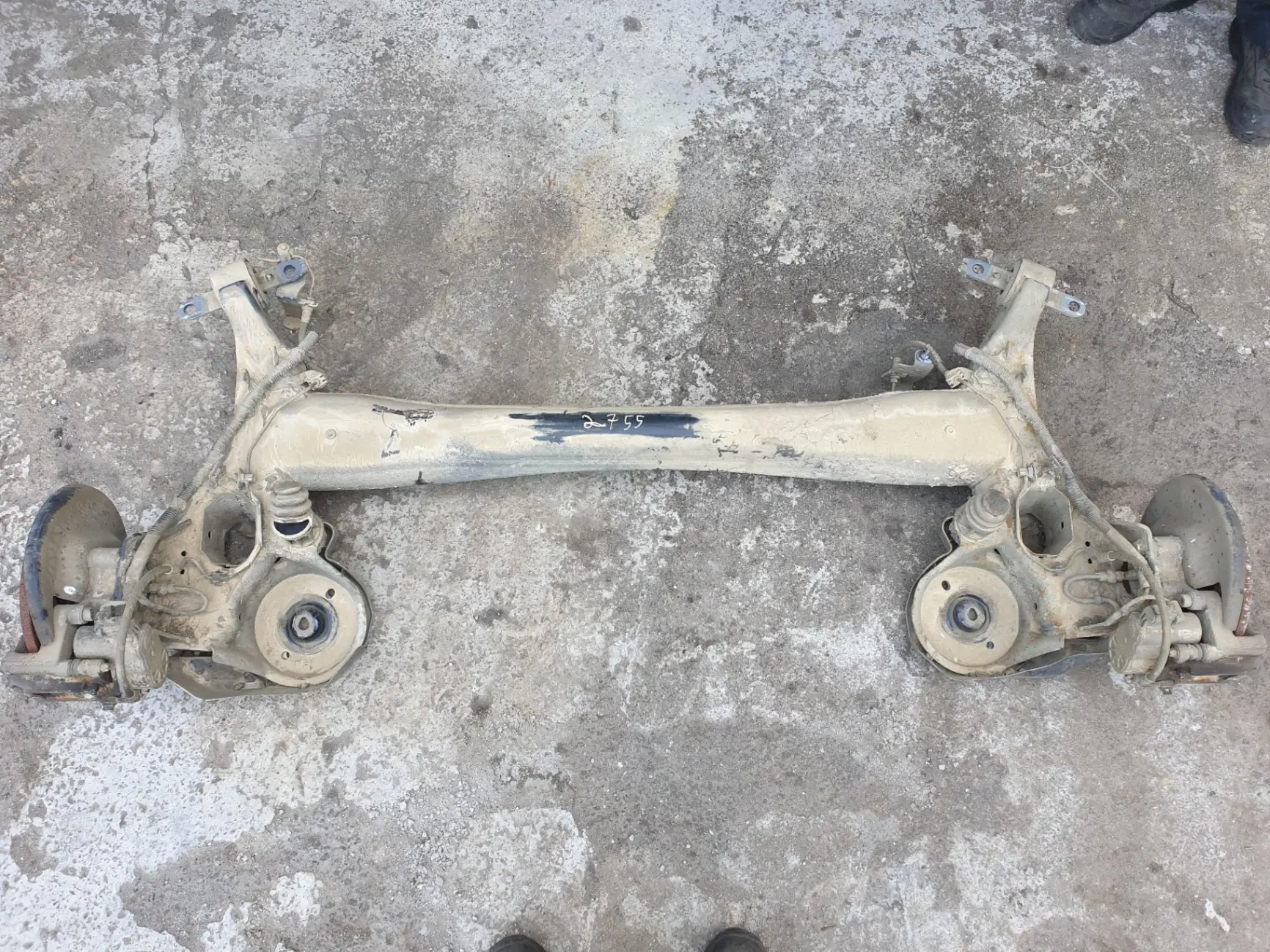 Eje trasero con discos CITROËN C4 Picasso II