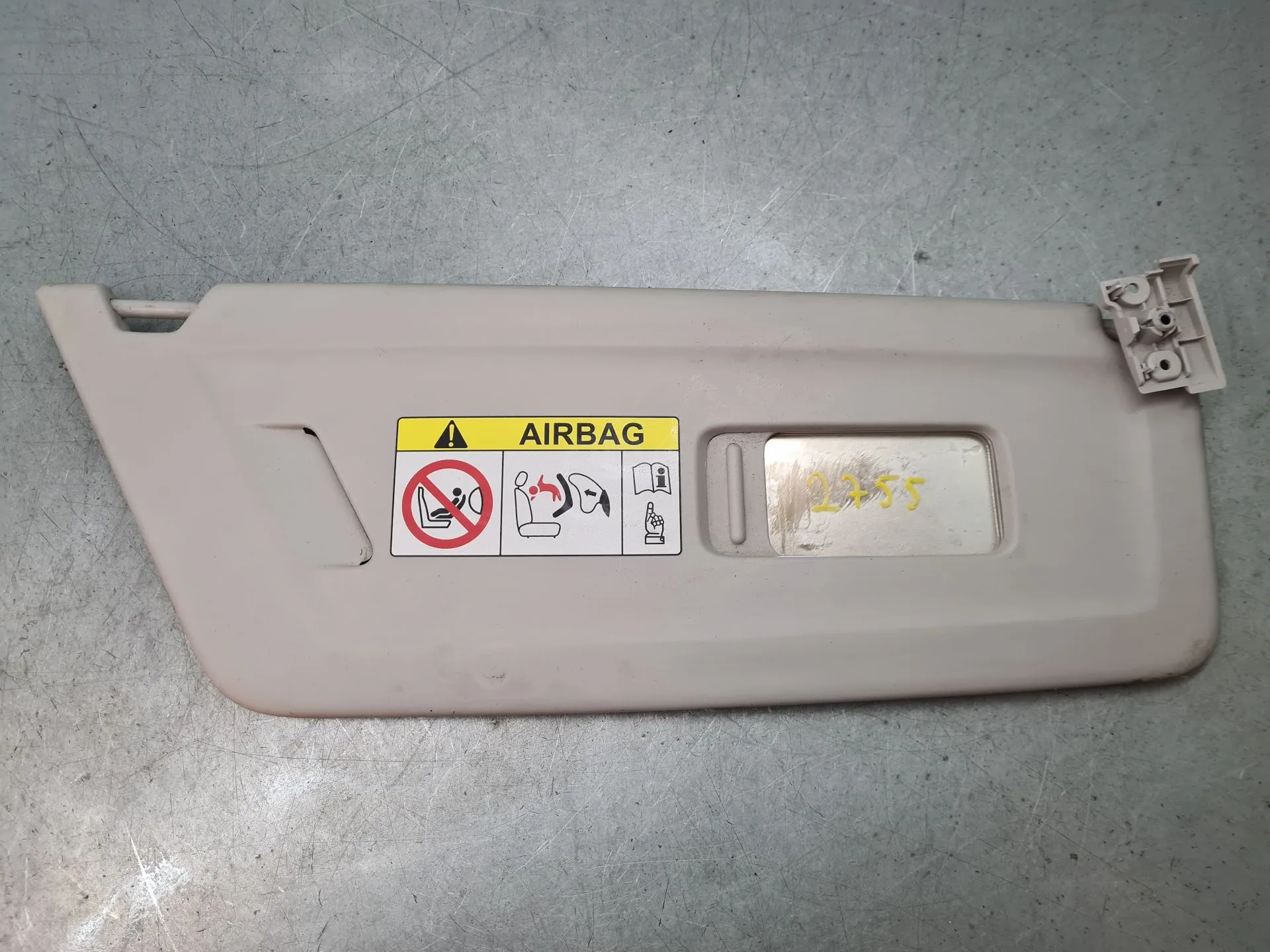 Right Sun Visor CITROËN C4 Picasso II