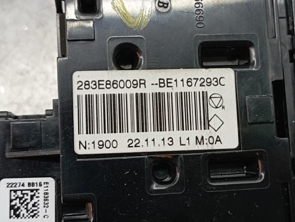 Bouton de Warning/ interrupteur 4 feux de détresse RENAULT Clio V (BF_) Imagem-3