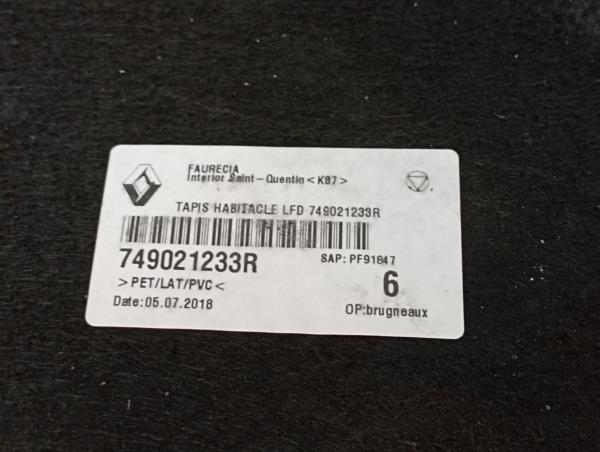 Alfombra Interior RENAULT Talisman (L2M_) Imagem-3