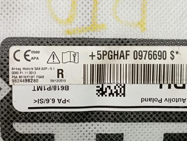 Airbag banco direito CITROËN C3 III (SX) Imagem-2