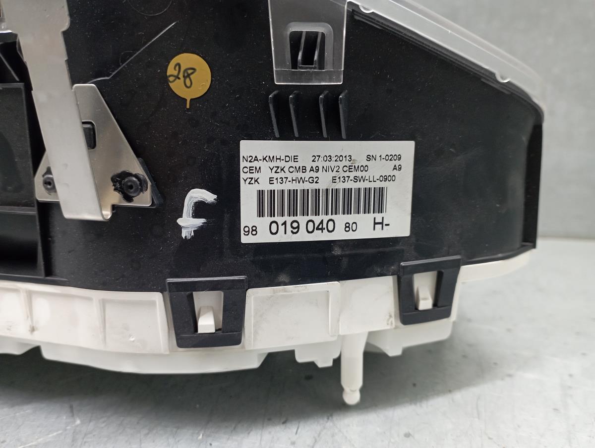 Instrument cluster PEUGEOT 208 Imagem-3